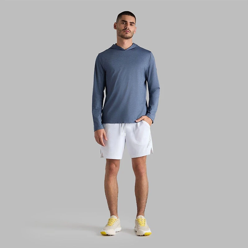 Men's Melange Ice Nylon Hoodie