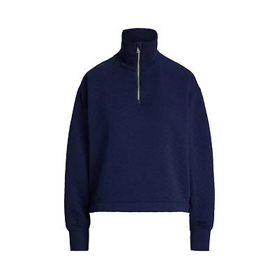 Women's Quilted Double Knit 1/2 Zip Pullover