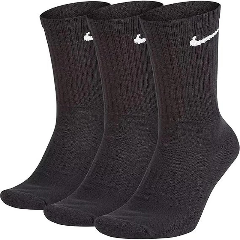 Unisex Everyday Cushion 3 Pack Crew Socks
