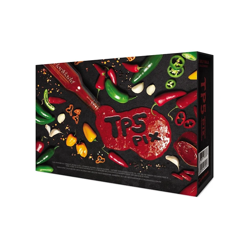 Limited Edition - TP5 pix Golf Balls - Peppers