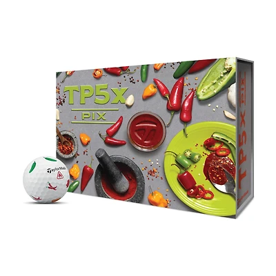 Limited Edition - TP5x pix Golf Balls - Peppers