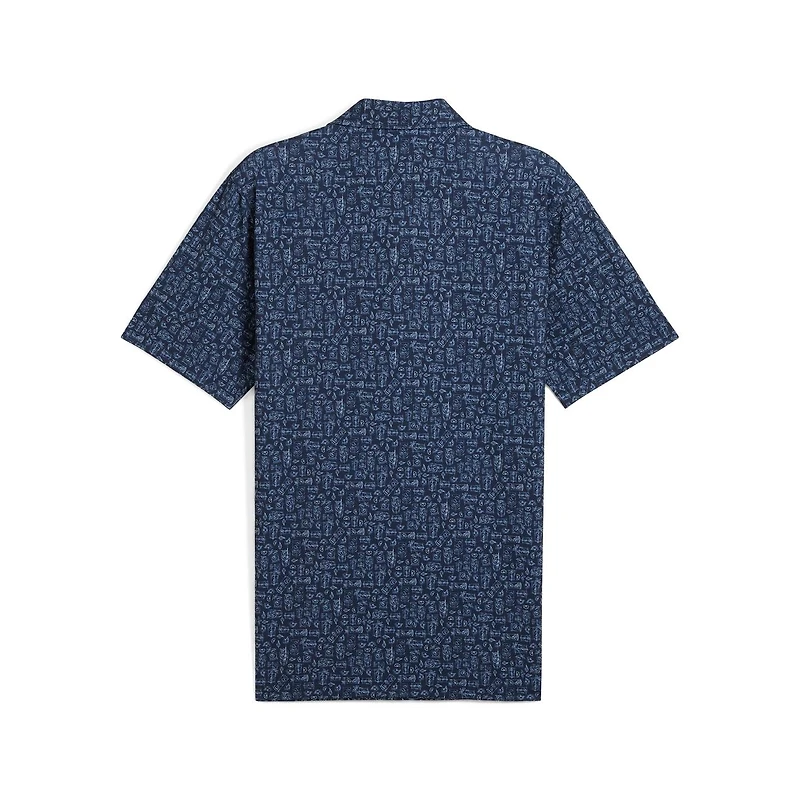 Men's Puma x AP Sketch Short Sleeve Polo