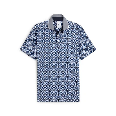 Men's Puma x PTC Tile Short Sleeve Polo