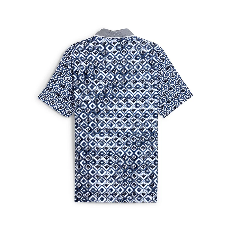 Men's Puma x PTC Tile Short Sleeve Polo