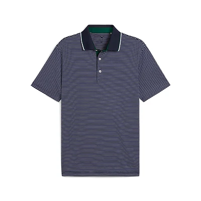 Men's MATTR Elevated Stripe Short Sleeve Polo
