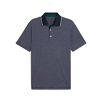 Men's MATTR Elevated Stripe Short Sleeve Polo