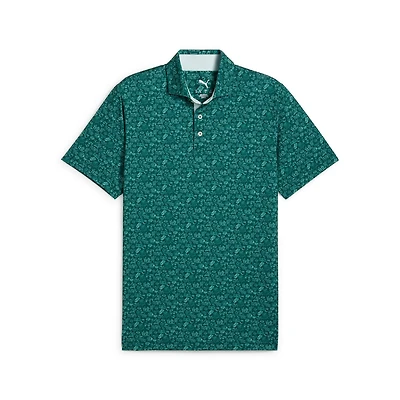 Men's MATTR Peach Stand Short Sleeve Polo