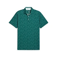Men's MATTR Peach Stand Short Sleeve Polo