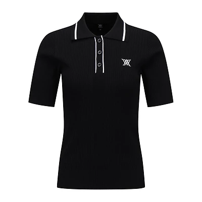 Women's Knit Short Sleeve Polo
