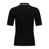 Women's Knit Short Sleeve Polo
