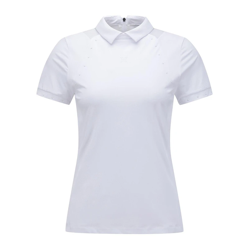 Women's Mesh Short Sleeve Polo