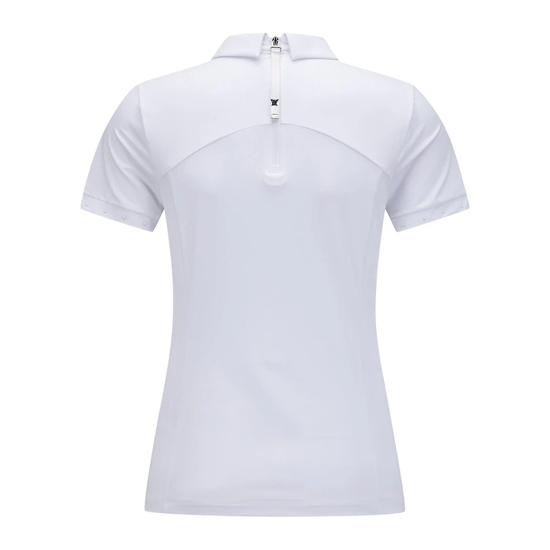 Women's Mesh Short Sleeve Polo
