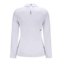 Women's Knitwear Hybrid Long Sleeve Polo