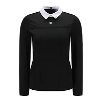 Women's Modified Long Sleeve Polo
