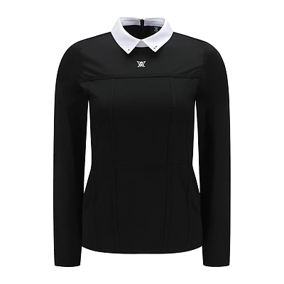Women's Modified Long Sleeve Polo