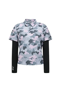 Women's Teracooling Layered Long Sleeve Polo