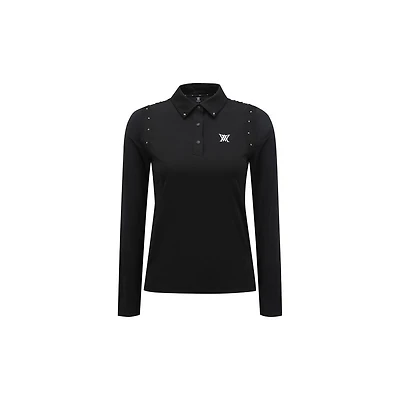 Women's Signature Big Logo Long Sleeve Polo
