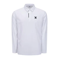 Men's Arm Stripe Long Sleeve Polo