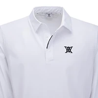 Men's Arm Stripe Long Sleeve Polo