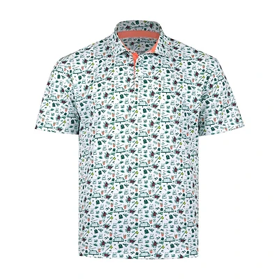 Men's Lane Short Sleeve Polo