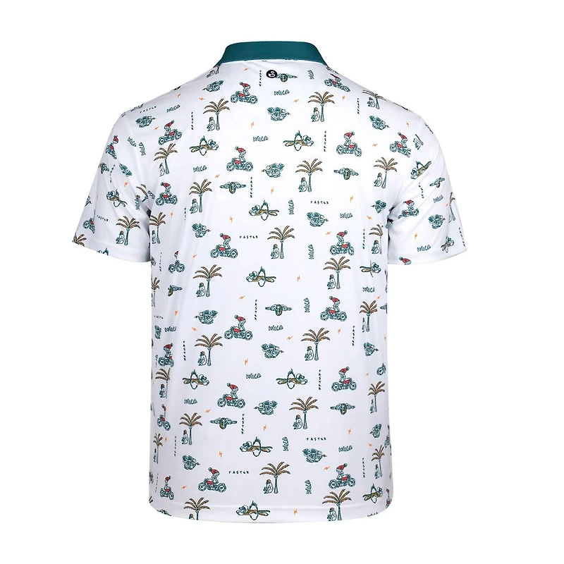 Men's Wild Short Sleeve Polo