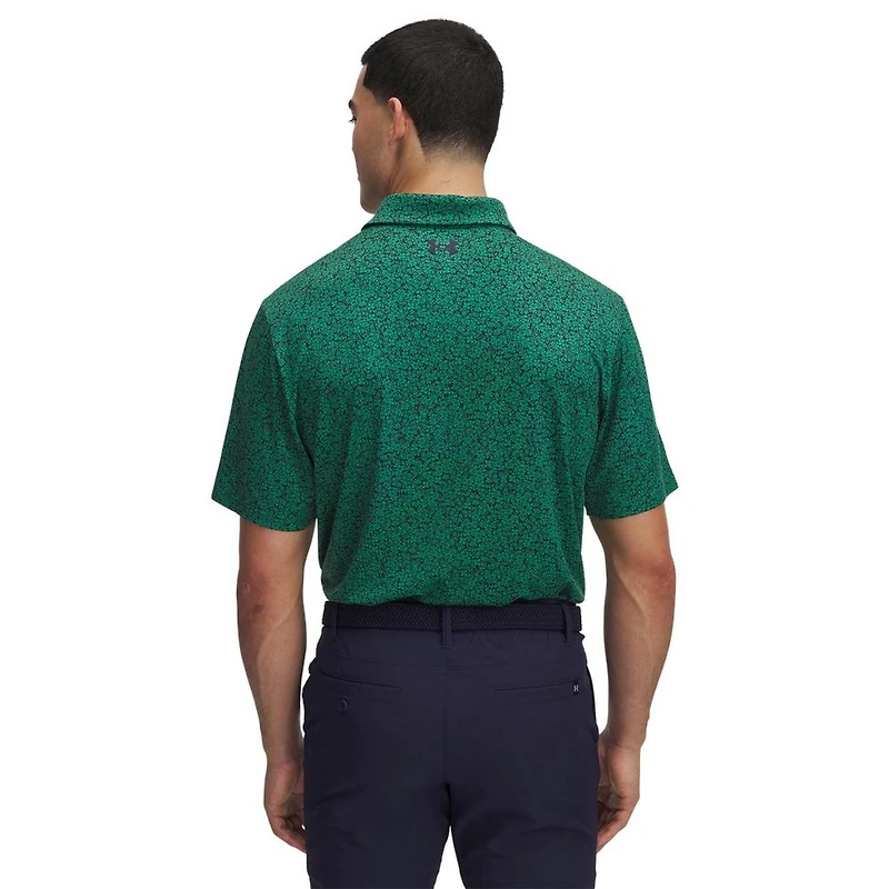 Men's Souvenir Playoff 3.0 Printed Short Sleeve Polo