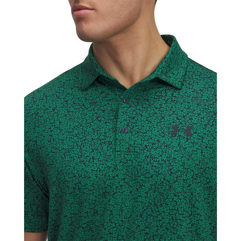 Men's Souvenir Playoff 3.0 Printed Short Sleeve Polo