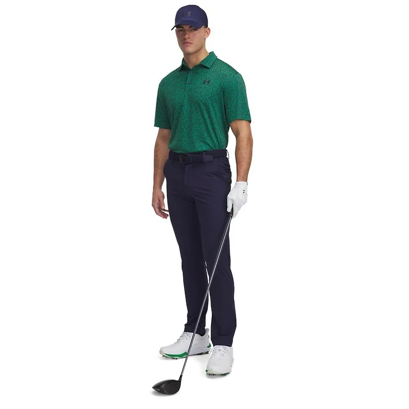 Men's Souvenir Playoff 3.0 Printed Short Sleeve Polo