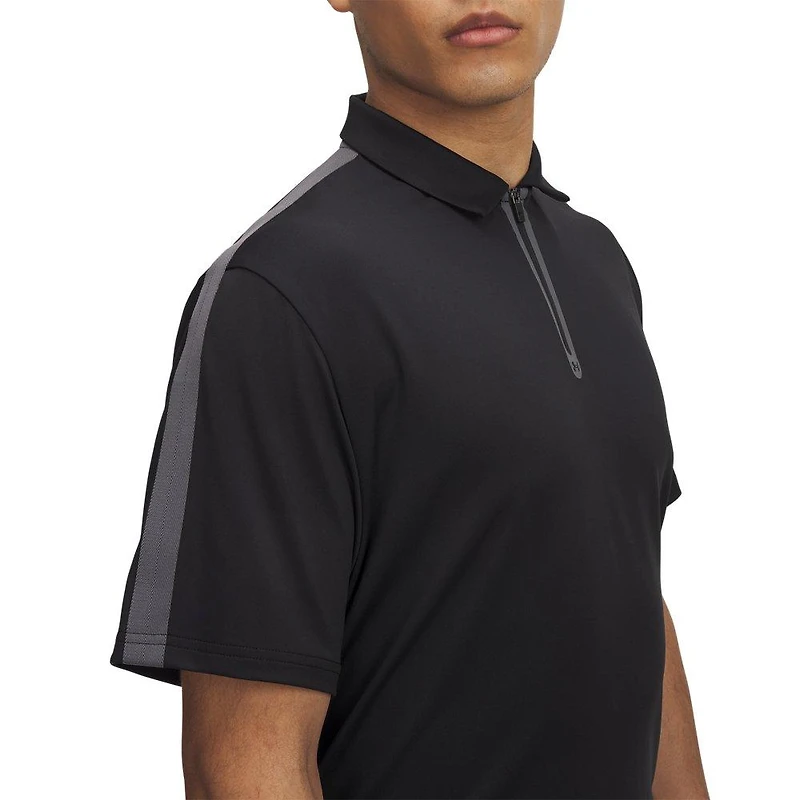 Men's Drive Zip Short Sleeve Polo