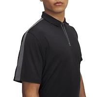 Men's Drive Zip Short Sleeve Polo