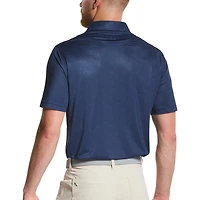 Men's Speckle Print Lisle Short Sleeve Polo