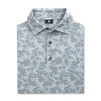 Men's Pop Camo Lisle Short Sleeve Polo
