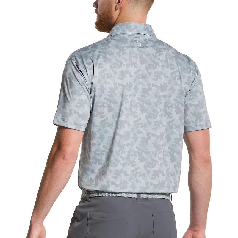 Men's Pop Camo Lisle Short Sleeve Polo