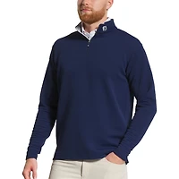 Men's Quilt Texture Chill-Out 1/4 Zip Sweater