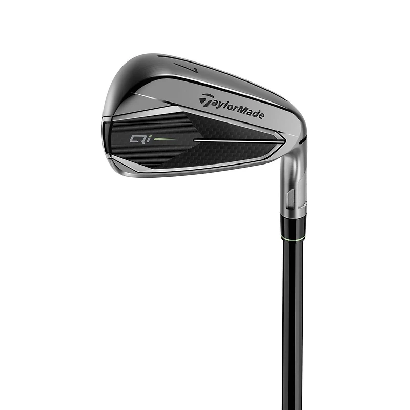 Qi Gunmetal 5-PW AW Iron Set with Steel Shafts