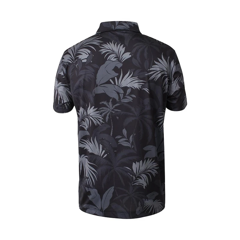 Men's Button Up Technical Jersey Short Sleeve Polo