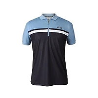 Men's 1/2 Zip AOP Technical Jersey Short Sleeve Polo