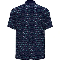 Men's Lattice Cocktail Earl Short Sleeve Polo