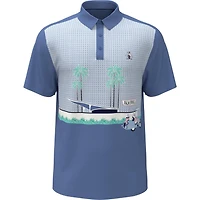 Men's Palm Springs Block Short Sleeve Polo