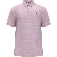 Men's All Over Lifesaver Print Short Sleeve Polo