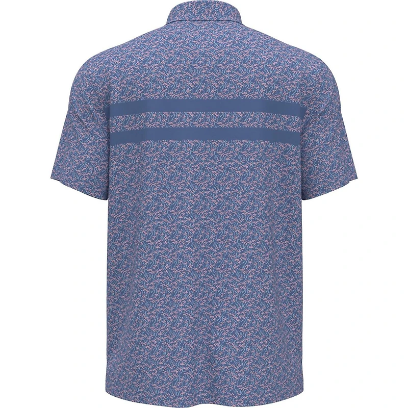 Men's ENG Novelty Stripe Short Sleeve Polo