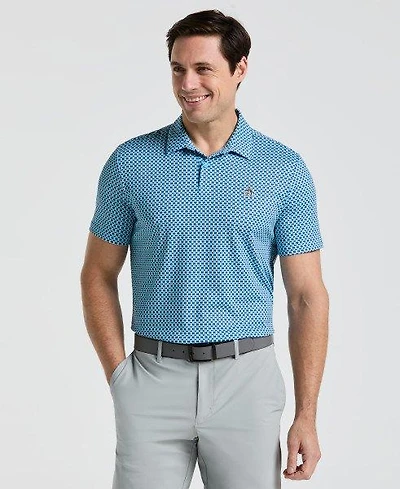 Men's Pete's Bowtie Micro Print Short Sleeve Polo