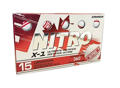 Tour X Golf Balls - Canada Edition