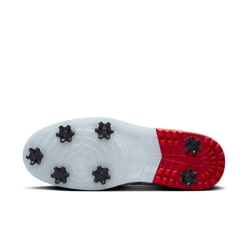 Jordan NU Retro Low G Spiked Golf Shoe - Black/White/Red