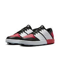 Jordan NU Retro Low G Spiked Golf Shoe - Black/White/Red