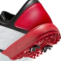 Jordan NU Retro Low G Spiked Golf Shoe - Black/White/Red