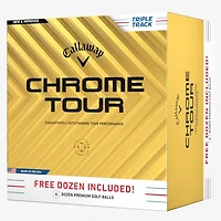 Prior Generation - 3+1 Bricks - Chrome Tour Triple Track Golf Balls