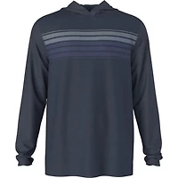 Men's Chest Stripe Printed Hoodie