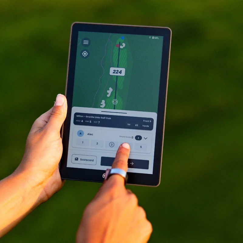 The Caddie GPS Tablet
