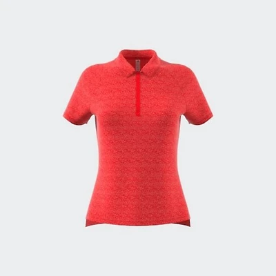 Women's Ultimate365 Heathered Short Sleeve Polo